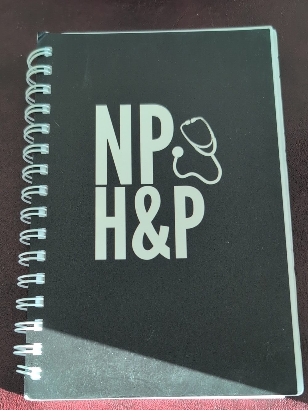 NP H&P Spiral Notebook - Black & White